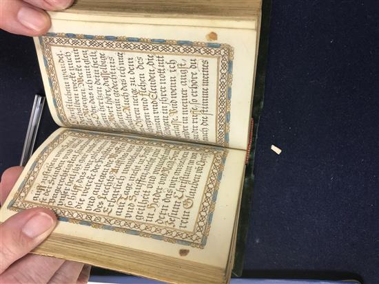 Johannes Kirchring the Younger. Psalter in the German translation of Martin Luther. A calligraphic manuscript on vellum and paper